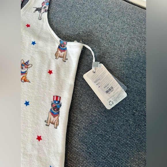 NWT PJ SALVGE Star Spangled Racerback Tank Size XS - Picture 9 of 11